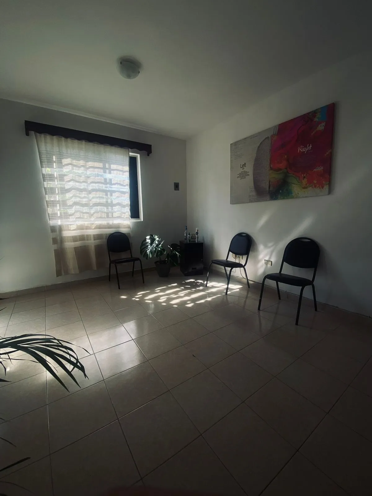 Sala de espera del consultorio